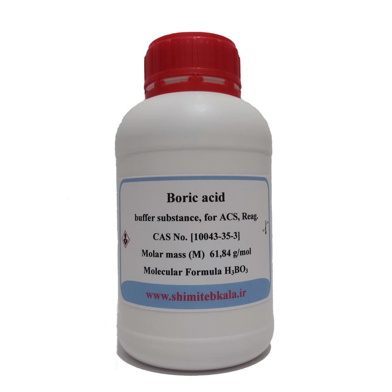 اسید بوریک (Boric acid) گرید آزمایشگاهی با خلوص بالا