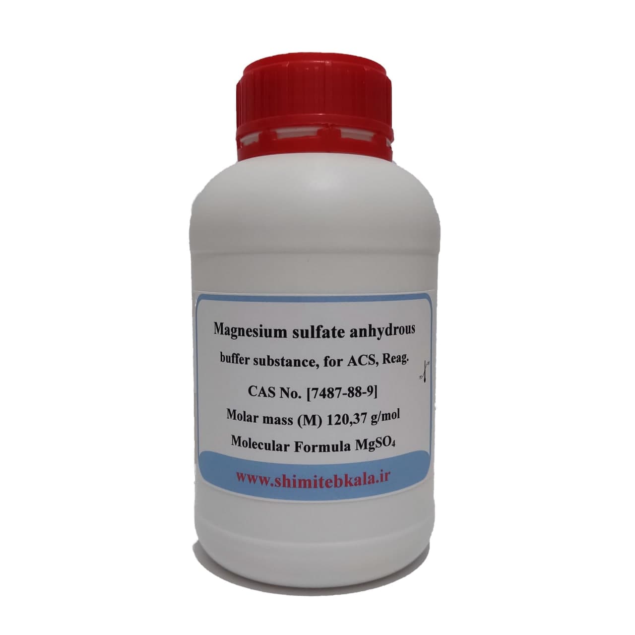 منیزیم سولفات خشک (magnesium sulfate) گرید آزمایشگاهی
