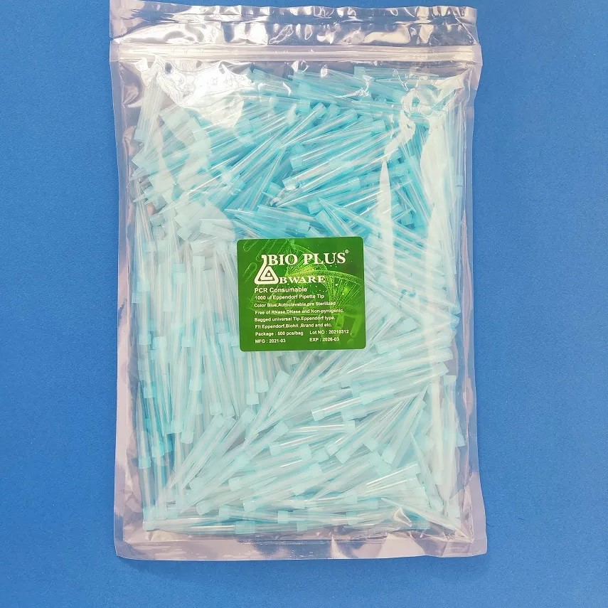 سرسمپلر آبی DNase & RNase free استریل 500 عددی BIOPLUS