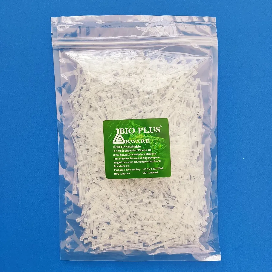 سرسمپلر کریستالی بلند DNase & RNase free استریل 1000 عددی BIOPLUS